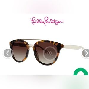Lilly Pulitzer Emiko tortoise sunglasses